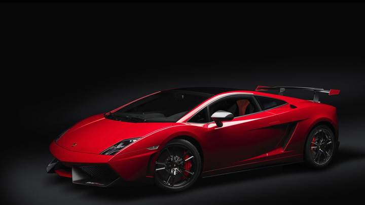 Red Color 2012 Lamborghini Gallardo Lp 570